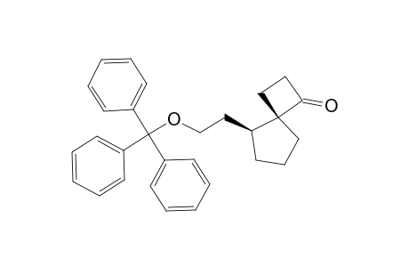 (4S*,5R*)-5-(2'-Trityloxethyl)spiro[3.4]octan-1-one