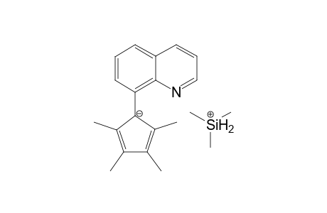 2,3,4,5-Tetramethyl-1-[8-quinolyl]trimethylsilylcyclopentadiene