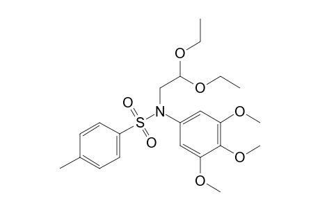 N-(2,2-diethoxyethyl)-3',4',5'-trimethoxy-p-toluenesulfonanilide
