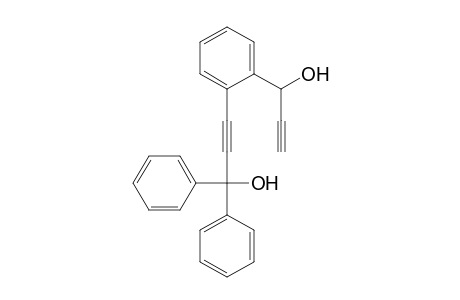 3-(2-(1-hydroxyprop-2-yn-1-yl)phenyl)-1,1-diphenylprop-2-yn-1-ol