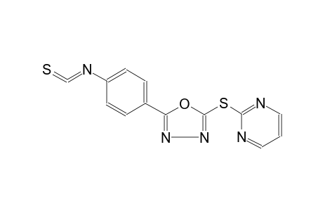 pyrimidine, 2-[[5-(4-isothiocyanatophenyl)-1,3,4-oxadiazol-2-yl]thio]-