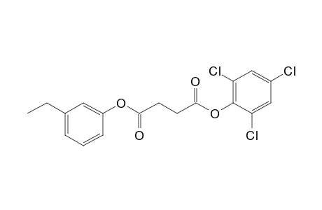 Succinic acid, 2,4,6-trichlorophenyl 3-ethylphenyl ester