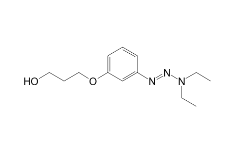 3-[3-(3,3-Diethyltriaz-1-enyl)phenoxy]propan-1-ol