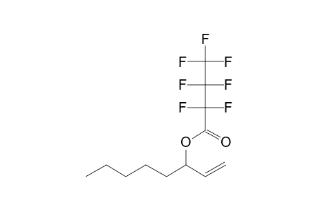 1-Octen-3-ol, heptafluorobutyrate