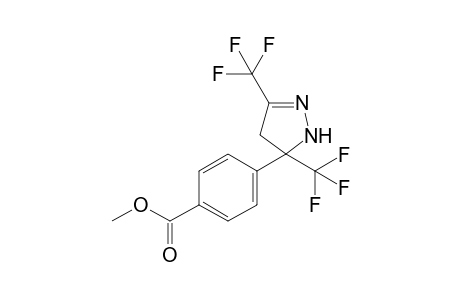 Methyl 4-(3,5-bis(trifluoromethyl)-4,5-dihydro-1H-pyrazol-5-yl)benzoate
