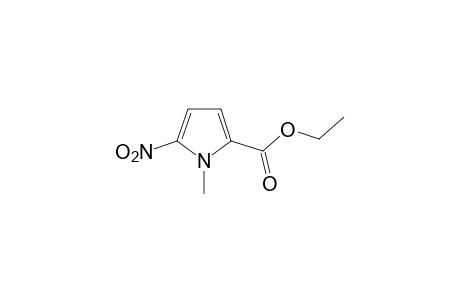 1-Methyl-5-nitro-pyrrole-2-carboxylic acid, ethyl ester