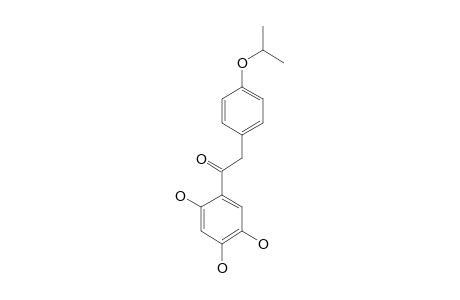 1-(2,4,5-TRIHYDROXYPHENYL)-2-[4-ISOPROPOXYPHENYL]-ETHANONE