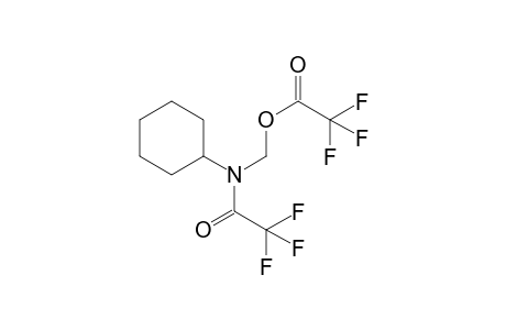 (N-cyclohexyl-2,2,2-trifluoroacetamido)methyl 2,2,2-trifluoroacetate