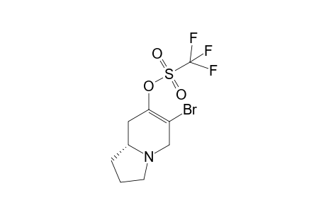 (9R)-6-Bromo-7-[((trifluoromethyl)sulfonyl)oxy]-5,6-didehydro-7-indolizidine