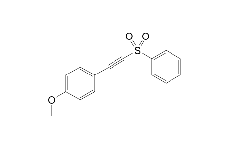 1-methoxy-4-((phenylsulfonyl)ethynyl)benzene
