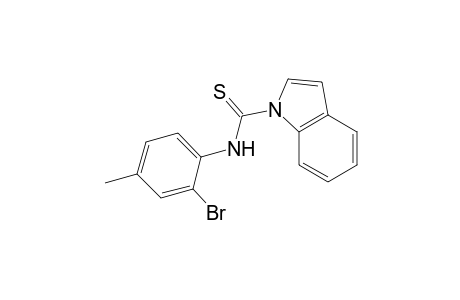 N-(2-bromanyl-4-methyl-phenyl)indole-1-carbothioamide