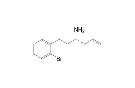 (S)-1-(2-Bromophenyl)hex-5-en-3-amine