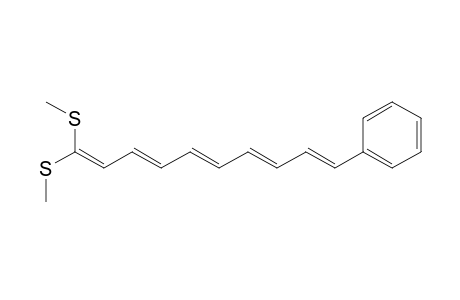 [(1E,3E,5E,7E)-10,10-bis(methylsulfanyl)deca-1,3,5,7,9-pentaenyl]benzene