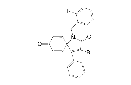 3-Bromo-1-(2-iodobenzyl)-4-phenyl-1-azaspiro[4.5]deca-3,6,9-triene-2,8-dione