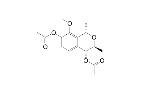 (1S,3S,4R )-4,7-Diacetoxy-8-methoxy-1,3-dimethylisochroman