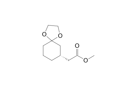 METHYL-[(R)-3,3-ETHYLENEDIOXYCYCLOHEXYL]-ACETATE