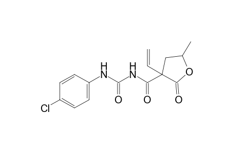 1-(3-allyl-5-methyl-2-oxotetrahydro-3-furoyl)-3-(p-chlorophenyl)urea