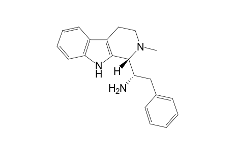(1S)-1-[(1R)-2-methyl-1,3,4,9-tetrahydropyrido[3,4-b]indol-1-yl]-2-phenyl-ethanamine