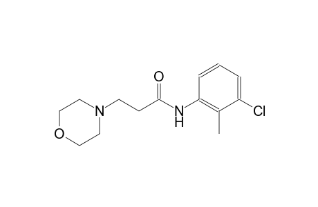 4-morpholinepropanamide, N-(3-chloro-2-methylphenyl)-