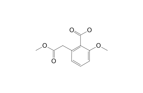 2-Methoxy-6-(2-methoxy-2-oxoethyl)benzoic acid