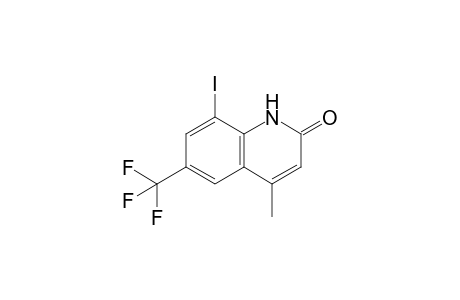 8-iodanyl-4-methyl-6-(trifluoromethyl)-1H-quinolin-2-one