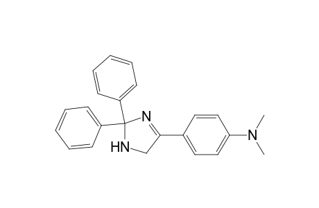 Benzenamine, 4-(2,5-dihydro-2,2-diphenyl-1H-imidazol-4-yl)-N,N-dimethyl-