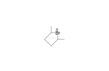 cis-1,4-Dimethyl-tetra-methylene-bromonium cation
