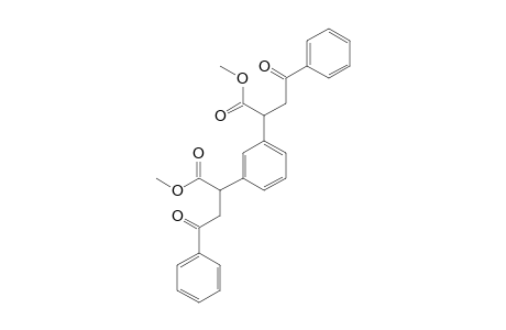 2,2'-m-PHENYLENEBIS[3-BENZOYLPROPIONIC ACID], DIMETHYL ESTER
