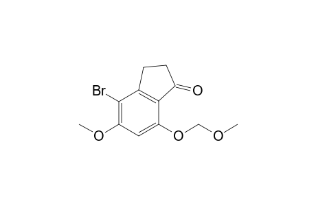 4-Bromo-5-methoxy-7-(methoxymethoxy)-2,3-dihydro-1H-inden-1-one
