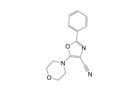 5-(4-morpholinyl)-2-phenyl-1,3-oxazole-4-carbonitrile