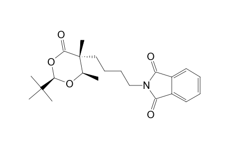 (2R,5R,6R)-2-t-butyl-5-(4'-phthalimidobutyl)-5,6-dimethyl-1,3-dioxan-4-one