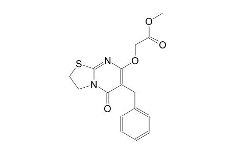acetic acid, [[2,3-dihydro-5-oxo-6-(phenylmethyl)-5H-thiazolo[3,2-a]pyrimidin-7-yl]oxy]-, methyl ester