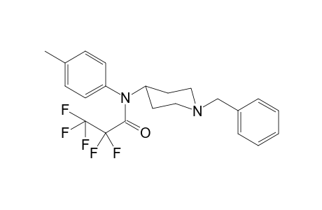 N-(1-Benzylpiperidin-4-yl)-N-(4-methylphenyl)pentafluoropropionamide