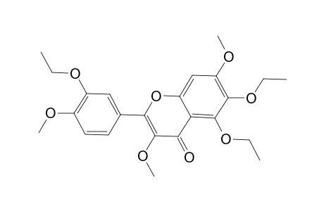 Flavone, 3',5,6-triethoxy-3,4',7-trimethoxy-