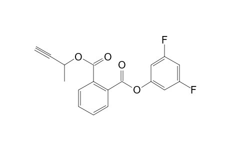 Phthalic acid, but-3-yn-2-yl 3,5-difluorophenyl ester