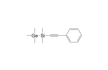 (dimethyl(phenylethynyl)silyl)trimethylgermane