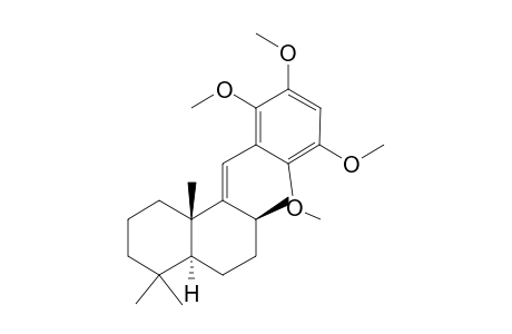 (Decahydro-2,5,5,8a-tetramethyl-1-[(2',3',5',6-tetramethoxyphenyl)methylene]-naphthalene