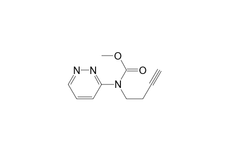 Carbamic acid, 3-butynyl-3-pyridazinyl-, methyl ester