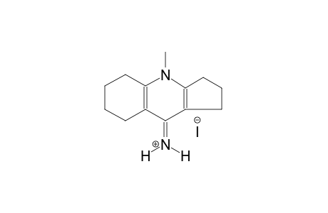4-methyl-1,2,3,4,5,6,7,8-octahydro-9H-cyclopenta[b]quinolin-9-iminiumiodide