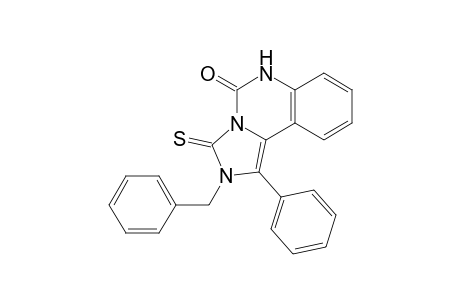 2-Benzyl-1-phenyl-2,3-dihydro-3-thioxoimidazo[1,5-c]quinazolin-5(6H)-one