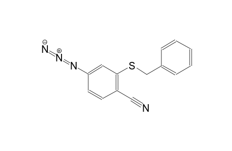 4-Azido-2-benzylsulfanyl-benzonitrile