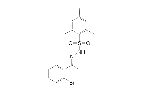 (Z)-N'-[1-(2-Bromophenyl)ethylidene]-2,4,6-trimethylbenzenesulfonohydrazide