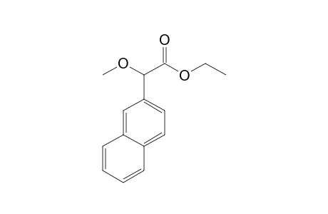 Ethyl 2-methoxy-2-(2'-naphthyl)-acetate