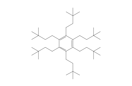 1,2,3,4,5,6-hexakis(3,3-dimethylbutyl)benzene