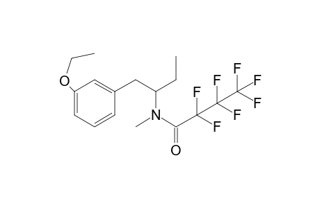 N-(1-(3-ethoxyphenyl)butan-2-yl)-2,2,3,3,4,4,4-heptafluoro-N-methylbutanamide