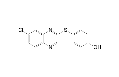 4-[(7-Chloro-2-quinoxalinyl)thio]phenol