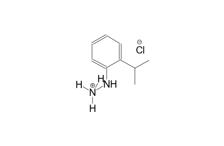 hydrazinium, 2-[2-(1-methylethyl)phenyl]-, chloride