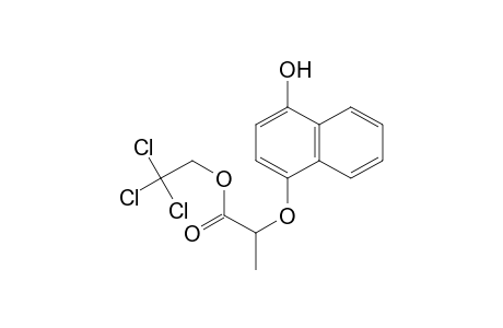 Propanoic acid, 2-[(4-hydroxy-1-naphthalenyl)oxy]-, 2,2,2-trichloroethyl ester