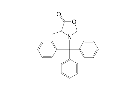 5-Oxazolidinone, 4-methyl-3-(triphenylmethyl)-