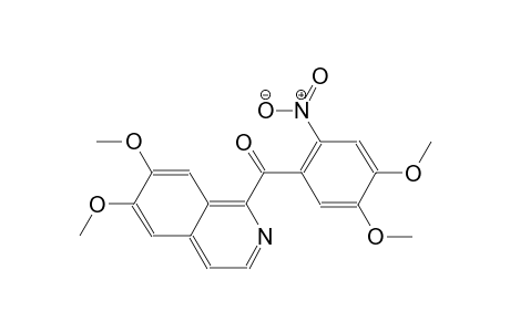 methanone, (6,7-dimethoxy-1-isoquinolinyl)(4,5-dimethoxy-2-nitrophenyl)-